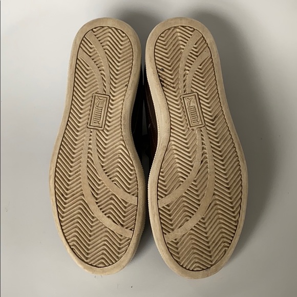 Retro Faux Leather Puma Sneakers - Picture 7 of 7